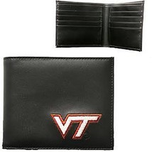 Virginia Tech Hokies Officialy Licensed Ncaa Mens Bifold Wallet - £14.94 GBP