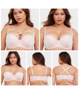 Torrid Bombshell Everyday Strapless Push-Up Bra Pink Size 44DD NEW - $40.00