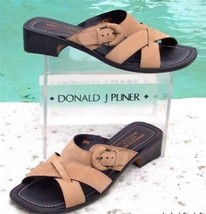 Donald Pliner Couture Leather Shoe Sandal New Comfort Practical $235 NIB... - £75.13 GBP