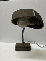 Vintage Antique 1920-30’s Gooseneck Desk Table Lamp Industrial Art Deco Works! - £54.37 GBP
