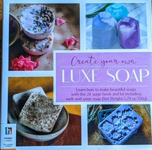 Create Your Own Luxe Soap Making Kit Kids DIY Hobby Homeschool Melt Pour w Book - £11.93 GBP