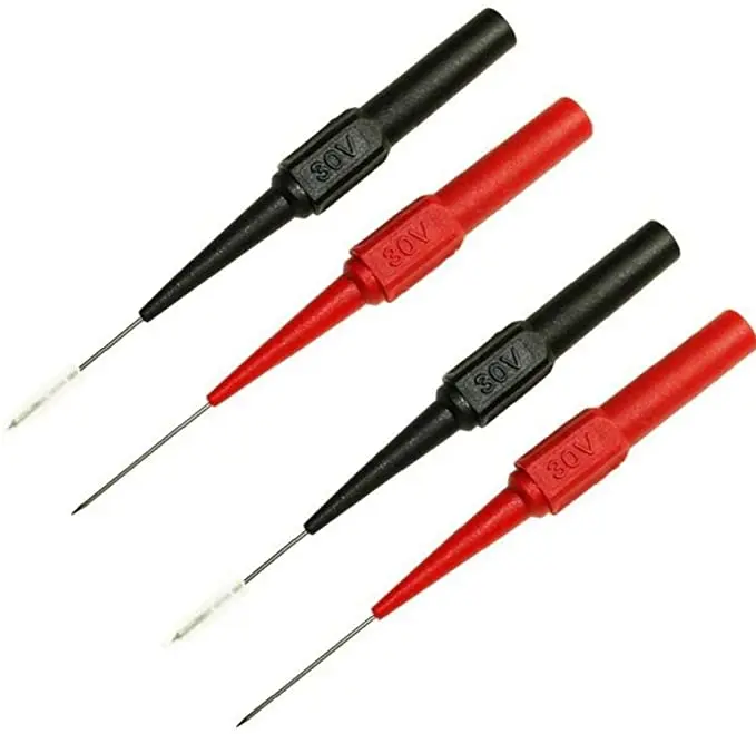 30V Diagnostic Tools Multimeter Test Leads Extention Back Piercing Needle Tip Pr - £77.32 GBP