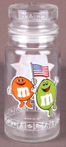 M&amp;M&#39;s Olympic Glass Candy Jar From 1984 Los Angeles Olympics-Chocolate C... - £11.19 GBP