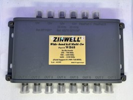 8 Voie Zinwell Multi-Interrupteur 6X8 WB68 (MS6X8WB-Z) Directv Approuvé - $14.79