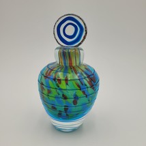 Vintage Formia Murano Handmade Blown Murano Glass Post Modern Perfume Bottle - £54.57 GBP