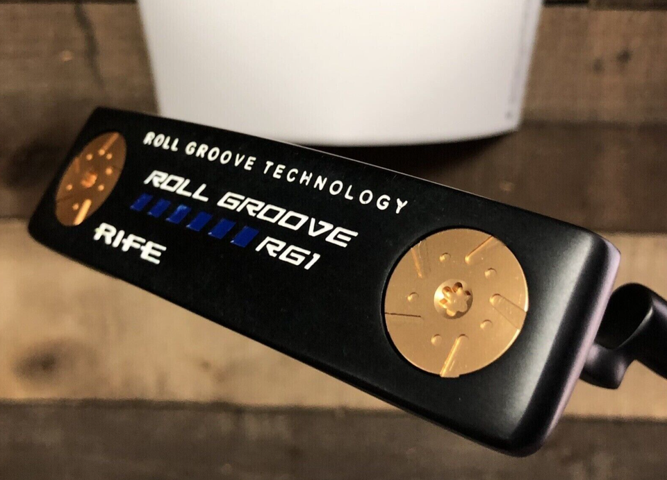 DEMO RH Rife Roll Groove Technology Series RG1 Blade Putter (34 inch) 28... - $127.35