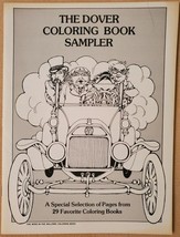 The Dover Coloring Book Sampler - $6.23