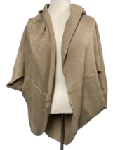 CANNA Tan Cotton Poncho, Women&#39;s One Size - $14.24