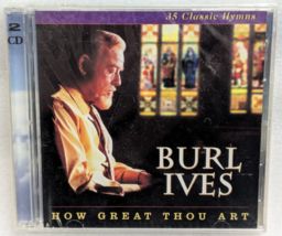 Burl Ives How Great Thou Art 35 Classic Hymns (2CDs, 2001, Echo Records) NEW - $26.67