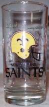 Wendy&#39;s Glass New Orleans Saints Signatures 1989 - £6.27 GBP