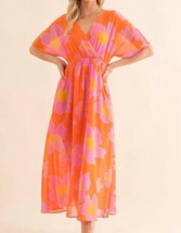 Cozy Co. calypso breeze maxi dress in Orange - size 3X - £31.09 GBP