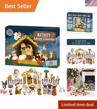 Interactive 2024 Nativity Scene Advent Calendar - Countdown to Christmas... - $728.59 MXN