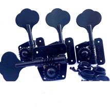 Wilkinson Black Bass 4 inline machine head tuners left-handed Open Frame... - $45.53
