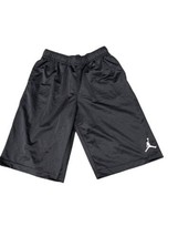 Nike Jordan Air Basketball Shorts Black Sz 13-15  XL Pockets 12” Inseam - £15.81 GBP