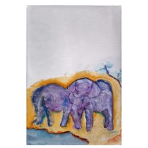 Betsy Drake Elephants Guest Towel - £27.68 GBP