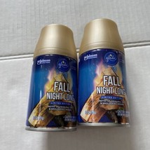 Glade 6.2 Oz Limited Edition Fall Night Long Automatic Spray Refill 2 Pack - £20.03 GBP