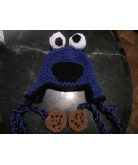 Baby or toddler hat and diaper cover set like cookie eating monster- same price  - $17.95