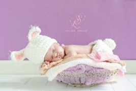 Baby bunny hat and diaper cover set SALE! Super SOFT chenille  size 0-3 ... - £11.99 GBP
