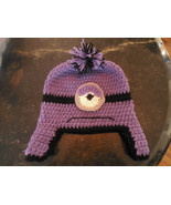 Baby or toddler look-alike evil minion hat- 0-3mth to 18mth same price  - email  - $14.95