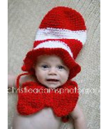 Baby dr white and red hat and bow tie set   size 0-6mth  Email me for la... - £11.77 GBP