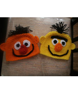 Orange and yellow friends like sesame-hats set of 2 - 0-6mth   to 18 mth... - £14.90 GBP