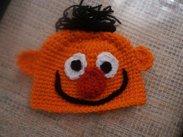 Baby or toddler orange sesame guy  hat   0-6mth to 18mth same price  Toddler siz - £11.12 GBP