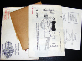 Misses' DRESS Vintage 1965 Spadea mail-order Designer Pattern 63578 Size 14 - $20.00