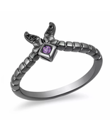 Enchanted Disney Ring,Maleficent Ring,Enchanted Disney Fine Jewelry Wedd... - £88.88 GBP