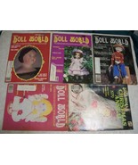 Lot of 5 Vintage Doll World Magazines (1979-1981) - £5.44 GBP