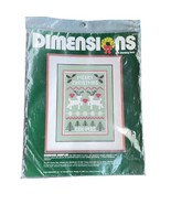 Dimensions Net Darning Lace Reindeer Sampler Merry Christmas Kit 8612 - £13.55 GBP