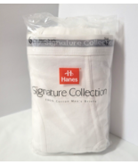 NEW 6 Pr Sz 42 Hanes Signature Briefs Full Cut Underwear Tighty Whities ... - $67.41 CAD