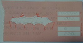 UB 40 1988 Original Ticket Stub Toronto Kingswood Canada&#39;s Wonderland Re... - £6.11 GBP