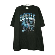 Blue Beetle Mens Mad Engine Black Cotton Graphic T-Shirt Size 2XL New - £7.58 GBP