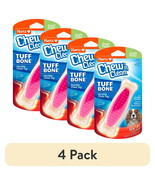 Hartz Chew n Clean Tuff Bone Dog Toy, Small, Color May Vary | 4 Pack - $41.01 CAD