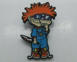 Halloween Horror Chucky Mashup Rugrats Chuckie 1.5&quot; Enamel Lapel Pin - $6.78
