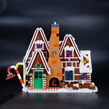 Gingerbread House Christmas MOC Gift Ornaments Assembled Building Blocks... - $84.57+