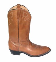 Red Wing Pecos Mens Size 12B Brown Cowboy Western Work Boots 9809 - £44.53 GBP