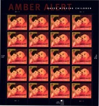 2006 39c Amber Alert, Saves Missing Children Sheet of 20 Scott 4031 Mint F/VF NH - $16.00