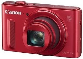 The Canon Powershot Sx610 Hs In Red. - £357.00 GBP
