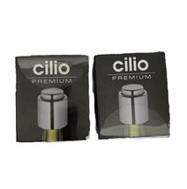 Cilio Stainless Steel Wine Bottle Cap / Stopper / Sealer 18/10 - 2 Total! - $279.85 MXN