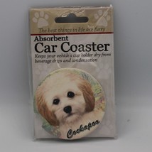 Super Absorbent Car Coaster - Dog - Cockapoo - $5.44