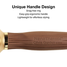 Olivia Garden NanoThermic Ceramic + Ion Barrel Brush, 1" (NT-24) image 4