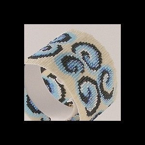 Loom Pattern - Curly Swirly Cuff Bracelet