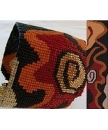 Loom Bead Pattern - Abstract Petroglyph Cuff Bracelet - $5.47 CAD