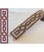 Loom Bead Pattern - Celtic Knot Cuff Bracelet - £3.18 GBP