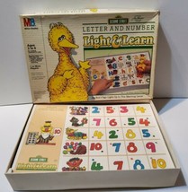 Vintage Sesame Street Light and Learn Letter and Number Complete in Box ... - £16.90 GBP