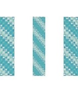 3 Peyote Patterns - Oceans Squared Cuff Bracelets, 3 Variations For Pric... - £3.18 GBP