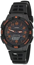 Casio Men&#39;s AQS800W-1B2VCF &quot;Slim&quot; Solar Multi-Function Ana-Digi Sport Watch - £38.10 GBP