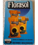 ⭕VTG card pocket calendar 1985 HERACLIO FOURNIER  ADVERTISING FLORASOL - $9.90