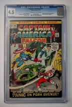 1972 Captain America 151 CGC 4.5, Marvel Comics Bronze Age 7/72 Mr Hyde Scorpion - £37.25 GBP